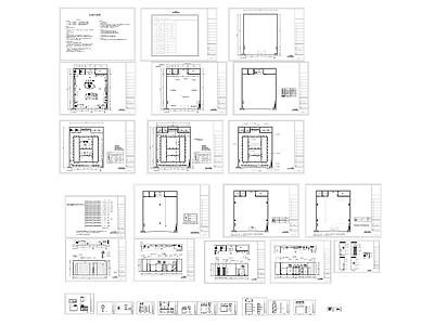 侘寂风服装店 施工图