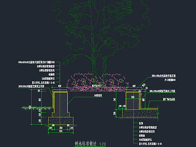树池标准做法 景观小品
