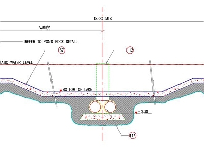 HBA-现代简约绿化驳坎 施工图