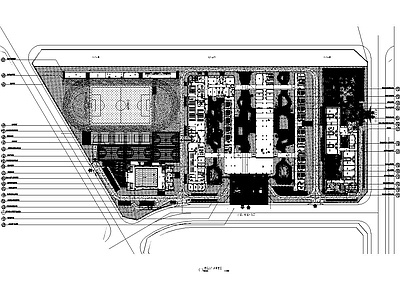 某社区配套学校项目景观施工图