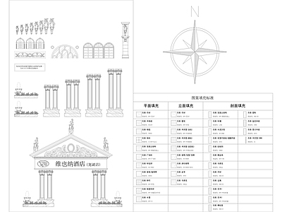 标准填充图例