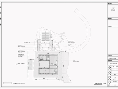 教育基地研学楼室内施工图