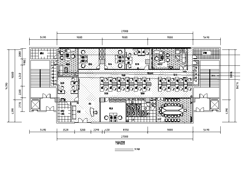 某高档办公空间全套施工图