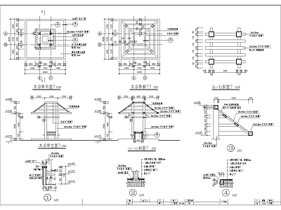 木亭 施工图 大样图
