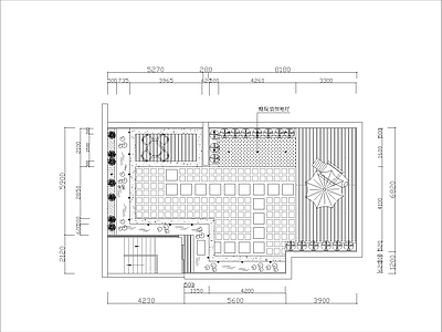 别墅屋顶花园 施工图