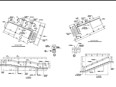 楼梯栏杆扶手 施工图