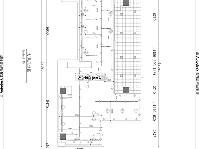 工业风海鲜火锅店 餐厅 施工图