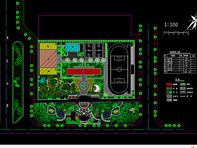 某校园 施工图