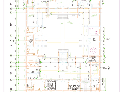 四合院 古建筑 施工图