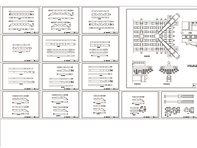 古建筑 牌楼 角科 斗拱 图纸