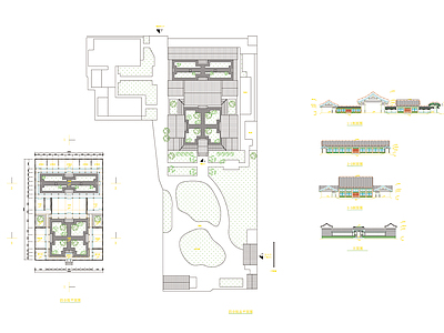 四合院建筑 施工图