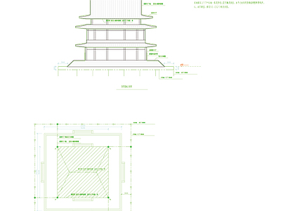 古建筑防雷施工图