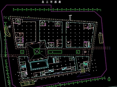 大钟寺 广场设计 施工图