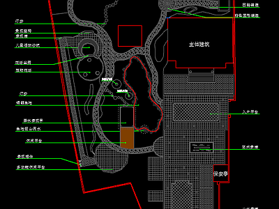 新中式庭院 鱼池过滤系统 施工图