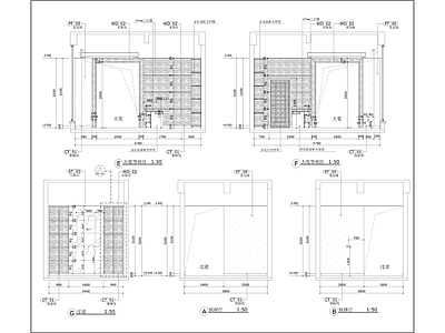 美容中心大堂 施工图