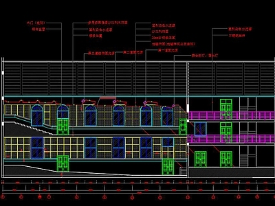 礼堂室内 施工图