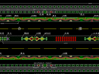 街道 种植设计方案 施工图