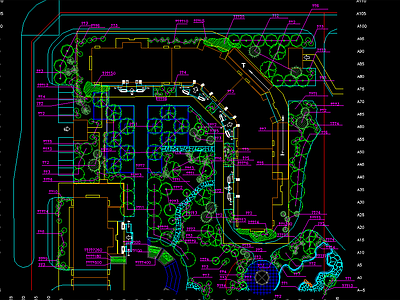 绿化配置 施工图