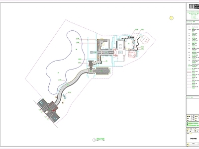 新中式重庆九里晴川示范区 居住区景观 施工图