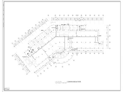 大学食堂空调配电图 施工图