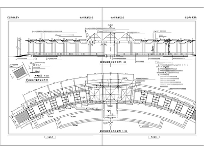 廊架CAD施工图
