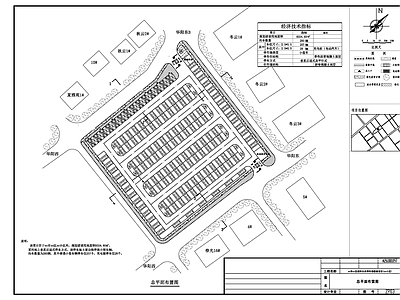 停车场施工图 户外