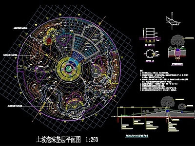 13套屋顶花园CAD 施工图