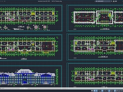 多层办公楼 办公楼 写字楼 住宅建筑 公寓 施工图