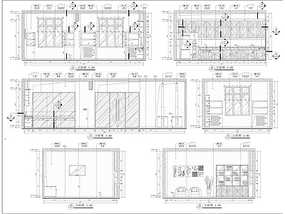 幼儿园公区立面 施工图