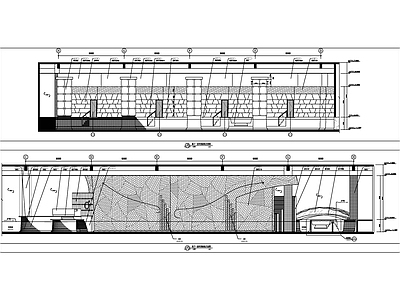 现代简约 SPA 空间施工图施工图