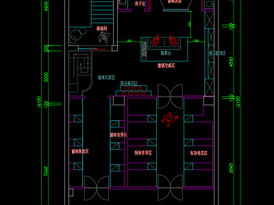 CAD 效果图配套 施工图