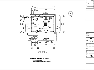 垃圾转运站 垃圾中转站 建筑 结构 水电全套 施工图