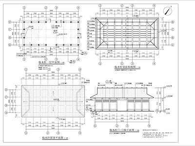 水榭 施工图