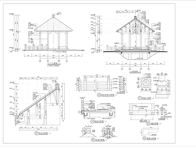 圆亭 施工图