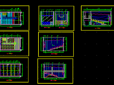 电影院CAD设计图 施工图