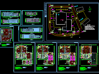 某学校食堂CAD 施工图