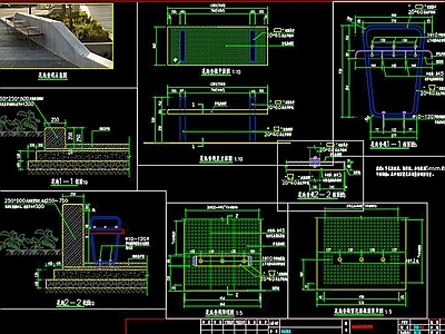 某道路景观规划CAD 施工图