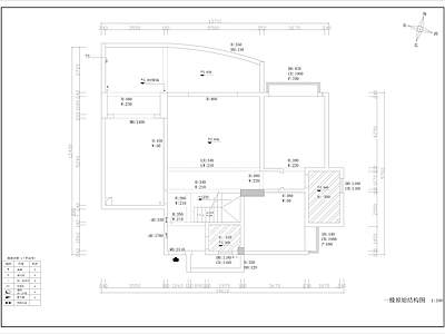 300平复式 新中式住宅 施工图 平层