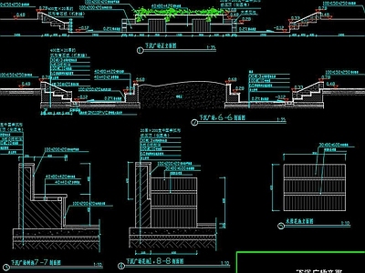 下沉广场 施工图