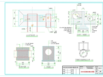 水质改善工程 工艺 人工湿地施工图