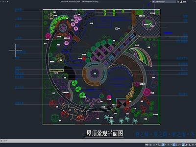 现代简约屋顶花园 中心园 园景观 园林景观 广场景观 绿道