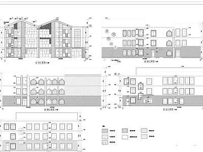 幼儿园建筑专业施工图