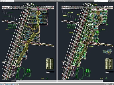 现代简约住宅区建筑 小区建筑规划 住宅建筑规划 景观