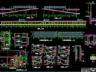 地下车库建筑CAD 施工图