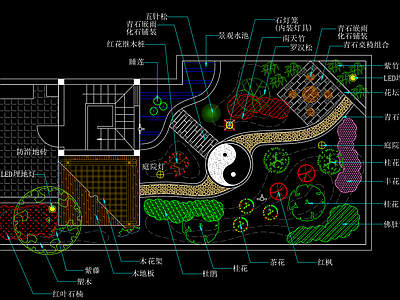 屋顶花园方案 施工图