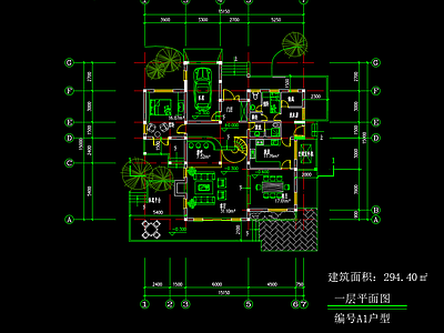 自建别墅 施工图