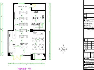 现代商超便利店图纸