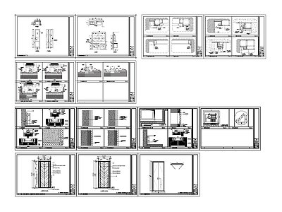 高端公寓70㎡户型施工图