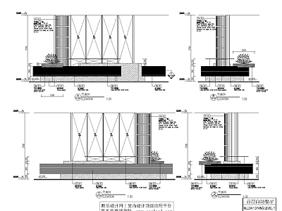 自助餐厅台 节点 建筑通用节点