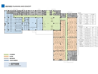 12000平方研究院办公楼平面设计方案概念设计方案